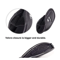 12 pièces épais cuir synthétique Golf fer tête couvre accessoires de Golf en plein air cadeaux Club fer protection Golf Club couverture