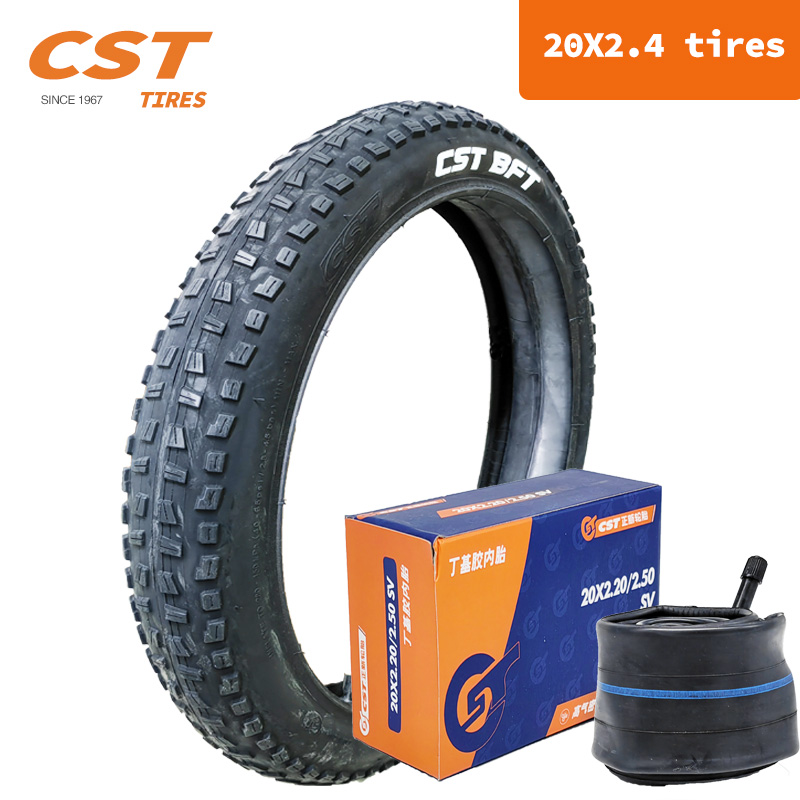 C S T BFT 61-406 Fat Bike Tire - Durable 20X2.4 Snow Tire