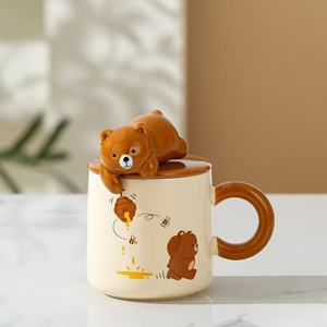 Mug Ours <span class=keywords><strong>Coquin</strong></span> Lelyi – <span class=keywords><strong>Cadeau</strong></span> <span class=keywords><strong>Saint</strong></span>-<span class=keywords><strong>Valentin</strong></span> et Anniversaire pour Filles - Product Image 5