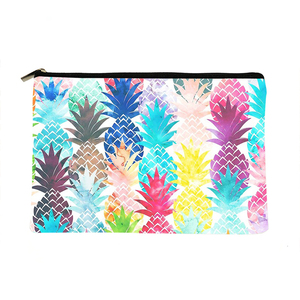 Bolsa de Maquillaje de Lona Personalizada a la Moda con Lindo Estampado de Unicornio, Estuche con Cierre para Lápices para Niñas, Bolsa Escolar con Logotipo Personalizado - Product Image 2