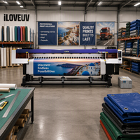 Penjualan Langsung Pabrik Printer Plotter UV Roll to Roll Format Besar 3.2m Uv Led Rollo a Rollo Dengan Lapisan Pernis