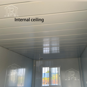 Phổ biến 20ft phẳng gói container Stackable nhà nhanh chóng xây dựng prefab nhà tùy chỉnh Glass Curtain Wall - Product Image 5