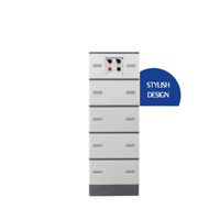 GOSTA Station d'alimentation murale tout-en-un empilable, système d'alimentation empilable à cycle profond, batterie lithium-ion 409,6 V 130 Ah