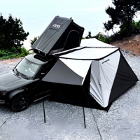Tente de voiture tout-terrain Changlong ZP0084 en aluminium, 270 degrés, latérale, étanche >3000mm, avec aile volante, en tissu pour maison mobile