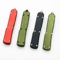 Vente en gros de couteau de poche EDC multifonction de haute qualité, lame en acier inoxydable 440, manche en alliage d'aluminium, personnalisable DIY OEM