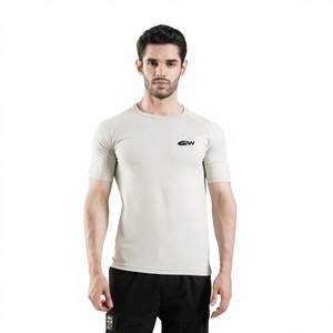 Camiseta Deportiva de Gimnasio con Cuello Redondo para Hombre, Camisetas de Entrenamiento Personalizadas de Poliéster y Elastano de Secado Rápido para Fitness y Running - Product Image 1