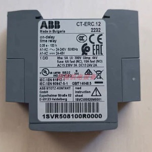 Relé de Retardo de Tiempo Abb Ct-erc.12 Ac Dc Automatización Industrial - Product Image 3