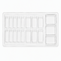 Plateau en blister PET personnalisé pour pièces détachées automobiles, accessoires de rechange, solution d'emballage pour distributeurs, boîte à insert moulé