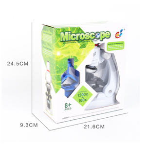 Kính hiển vi Kit 100x-1200x bằng một mắt đồ chơi trẻ em sinh học trường khoa học kính hiển vi với điện thoại thông minh <span class=keywords><strong>Adapter</strong></span> trẻ em Đồ chơi - Product Image 6