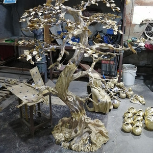 Estatuas de figuras de bronce fundido a medida, esculturas hechas a mano para decoración del hogar, origen Guangdong - Product Image 4