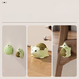 Catnip topu sevimli interaktif kedi oyuncaklar kediler için kirpi şekli tırmalama Catnip topu - Product Image 4