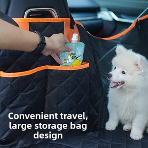 Coprisedile per Auto per Cani, Tappetini Impermeabili in Oxford 600D, Protezione Anti-Graffio per Viaggi in Auto - Product Image 4