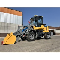 Chargeuse frontale NMDE neuve de 1,5 tonne, moteur diesel contrôlé par PLC, 37 kW, boîte de vitesses, godet de 0,65 m, garantie d'un an, entretien facile