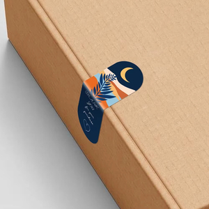Caja de seguridad personalizada, etiqueta de sellado, hoja adhesiva, rollos de cinta adhesiva, cajas de embalaje de papel de impresión de logotipo para pequeñas empresas - Product Image 4