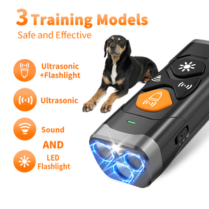 Outdoor Handheld <span class=keywords><strong>Dog</strong></span> <span class=keywords><strong>Stop</strong></span> Bark Tragbar 3 Ultraschall Hund Repeller Anti Bark Abschreckung Hunde rinde Antiladridos Kontroll gerät - Product Image 4
