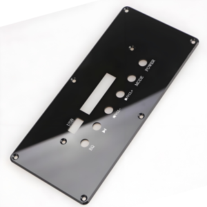 Điện tử phía trước bảng điều khiển trở lại tấm CNC gia công tùy chỉnh nhôm âm thanh faceplate cho người tiêu dùng điện tử - Product Image 1
