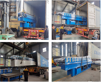 Machine de support solaire Panneau solaire formant des rouleaux pour outils de toiture Machine de formage de tuiles de chemin de câbles Roulement de moteur pour les bâtiments
