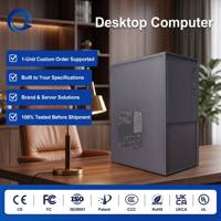 Fabrika İş Ofisi Masaüstü Bilgisayarı Intel Core I3 I5 I7 Intel N100 N305 AMD Ryzen 3 5 Mini Tower OEM Masaüstü Bilgisayarı