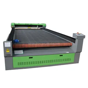 Tế Nam Nhanh Chóng 100 Khắc CNC Cho Ăn Tự Động Cắt Laser Vải Giá Máy