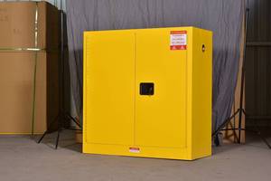 Огнестойкие взрывозащищенные шкафы для хранения химикатов на 15 галлонов для заводов - Product Image 6