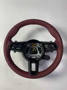 Volante in Pelle Personalizzato per Porsche Cayenne, Panamera, <span class=keywords><strong>Taycan</strong></span>, Macan, 911, Volante per Motori - Product Image 4