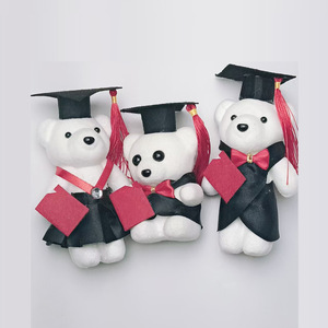 ตุ๊กตาหมีน้อยสวมชุดครุย ตุ๊กตาหมีปริญญาโ<span class=keywords><strong>ท</strong></span> ตุ๊กตาหมีดุษฎีบัณฑิต ของขวัญสำหรับนักเรียนในช่วงฤดูกาลรับปริญญา - Product Image 2