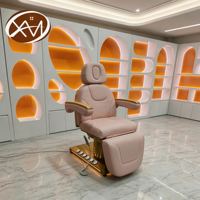 Table de Soin Électrique Moderne et Luxueuse à 3/4 Moteurs pour Salon, Spa, Soins du Visage, Esthétique, Massage et Gym