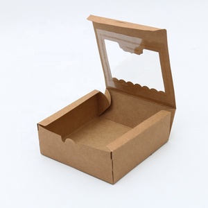 Tùy Chỉnh Logo In Giấy <span class=keywords><strong>Cupcake</strong></span> Gói Hộp, Bánh Hộp, Hộp Thực Phẩm Hộp Bánh Hộp Rõ Ràng Bánh Hộp Trong Suốt Bánh Hộp - Product Image 4