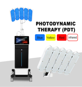 Máquina de belleza de terapia de luz LED roja y azul de múltiples efectos, cuatro colores, para reparación de la piel y líneas finas. - Product Image 2