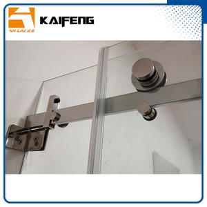 Hiện Đại Không Khung Trượt Kính Tắm Cabin 8Mm Kính Tắm Buồng Lớn Ròng Rọc Hoạt động Yên Tĩnh KF-2312A - Product Image 3