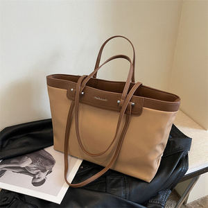 Bolso de Mano de Gran Capacidad para Mujer, Diseño de Lujo, Impermeable, Moderno, Bolso Tote de un Solo Hombro - Product Image 4