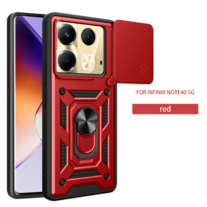 Bán Buôn Trường Hợp Điện Thoại Cho Infinix Lưu Ý 40 Pro/Lưu Ý 40 5G Trượt Máy Ảnh Bìa Thiết Kế TPU + PC Cover Quay Lại - Product Image 2