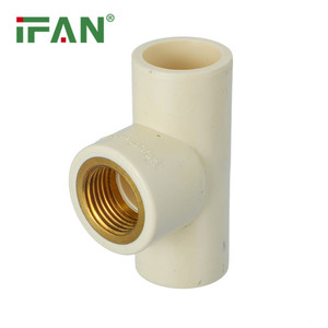IFAN ASTM2846 고온 <span class=keywords><strong>CPVC</strong></span> 배관 피팅 1/2 "-4" <span class=keywords><strong>CPVC</strong></span> 수도관 소켓 팔꿈치 티 <span class=keywords><strong>CPVC</strong></span> 파이프 피팅 - Product Image 4