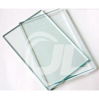 Coupe à la taille 4mm verre industriel trempé cascade de verre trempé verre incassable pour portes coulissantes