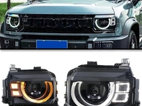 Ensemble de phares LED avec yeux d'ange pour Jetour Traveler T2 2023-2025