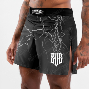 Selvaggio One Mma Shorts pantaloncini da uomo personalizzati Mma pantaloncini da combattimento Mma - Product Image 5