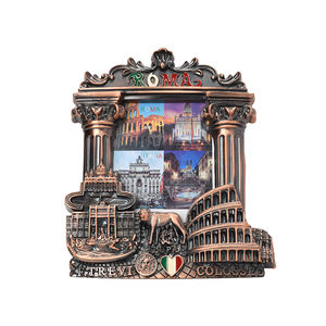 OEM/ODM Manufacture Directe Hollande Style Cadre Photo Personnalisé <span class=keywords><strong>Rome</strong></span> 3d Amsterdam Souvenir Relief Cadre Photo Stand - Product Image 2