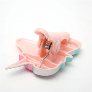 गुलाबी यूनिकॉर्न शैली समुद्र तट धारक क्लिप समुद्र तट पैटियो या पूल सहायक उपकरण सनबेड तौलिया क्लिप - Product Image 5