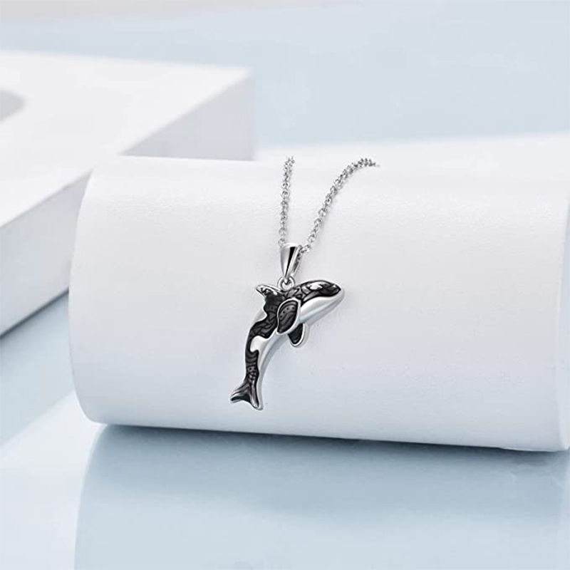 Feilok Collana di catena in acciaio inossidabile con ciondolo a stella che cambia colore, collana termometrica per donna, Acciaio inossidabile