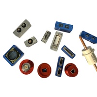 Conector coaxial hermético de marco en D personalizado 2TNC hembra/hembra de 11 GHz para cámara de vacío térmica de simulación espacial