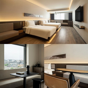 Solution de mobilier sur mesure pour projets hôteliers complets : Ensembles de chambres d'hôtel commerciaux fabriqués sur mesure - Product Image 2