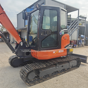 Pour excavatrice KX165 2018, mini-pelle de 5 tonnes, accessoires de 6 tonnes, moteur d'origine japonais d'occasion, godet de 0,24 m³, puissance de 20 kW - Product Image 3