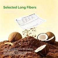 Substrat pour reptiles en terreau organique compressé, litière naturelle en fibres de coco pour terrarium de serpent, gecko, tortue