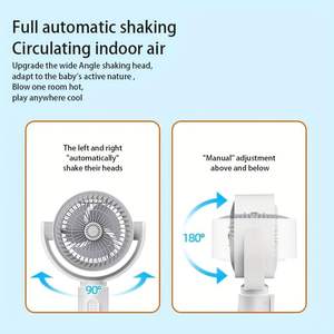 Ventilador de Pie Recargable con Batería de Gran Capacidad, con Control Remoto, Portátil, USB, para Exteriores, Venta al Por Mayor, Nuevas Llegadas - Product Image 5