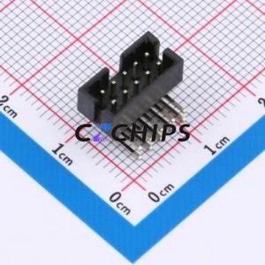 Nouveau trou traversant de plomb plié HX JN2.0-2x5P WZ H6.4 d'origine, puce IC de Circuit intégré P = 2mm PMIC - Product Image 1