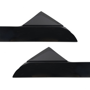 Paneles Decorativos para el Parabrisas de Ford BB5Z-7803145-AA y BB5Z-7803144-AA, Franja Decorativa Negra de ABS, Lado Izquierdo - Product Image 2