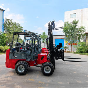 Montacargas Todoterreno Hive Handling FL1000, Tracción en las 4 Ruedas, Mini Montacargas Articulado Multifuncional - Product Image 6