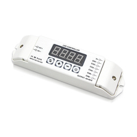 Controlador LED Profesional de 6 Canales de Alta Corriente con Modos DIY Programables y Concentrador de Atenuación Multicanal