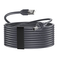 Câble Starlink Mini 30M, câble Ethernet POE Starlink vers connecteur DC 5.5*2.1 mâle, câble Mini compatible Starlink