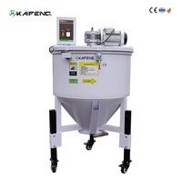 Mesin Pencampur Plastik KAIFENG untuk PVC PP PE PC ABS Desain Tegak Empat Roda Unit Bergerak Bahan Stainless Steel 201